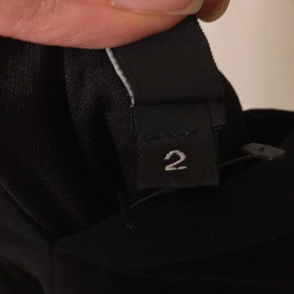 Laundry by Shelli Segal gorgeous black dress sz 2 - Picture 4 of 7